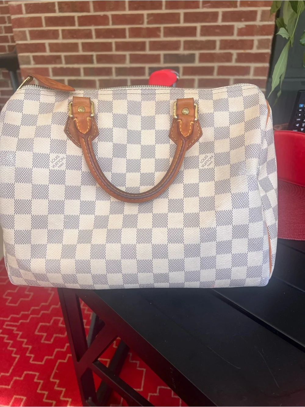 Authentic: LV Speedy 30 Damier Azur (2012)